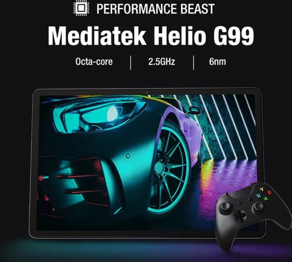 AGM P1 PAD 4G Android Rugged Tablet -IP69 - 256GB - 7000mAh - Mörkgrå