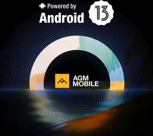 AGM P1 PAD 4G Android Rugged Tablet -IP69 - 256GB - 7000mAh - Mörkgrå