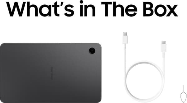Samsung Galaxy Tab A9 - 128GB - 8,7 tommer - Grå