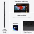 Pikkukuva 5 / 5: Apple - iPad Pro (2024) - 13 - WiFi - 2 TB - Silver