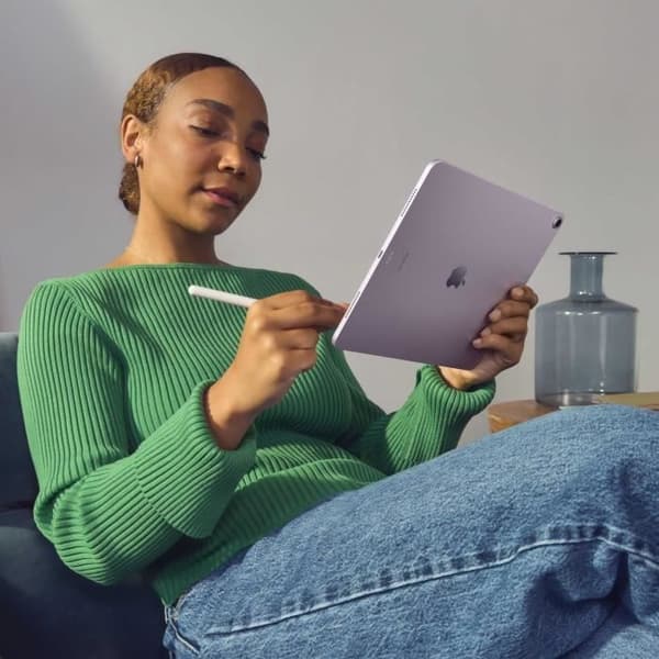 Apple - iPad Air (2024) - 13 - WiFi + mobil - 1 TB - Blå