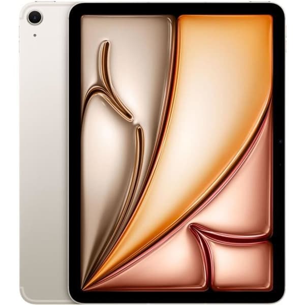Apple - iPad Air (2024) - 11 - WiFi + mobil - 128 GB - Starlight Beige