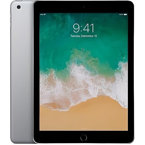 iPad 5 (2017) - 128 GB - Space grey - Renoverad - Utmärkt skick- REFURBISHED