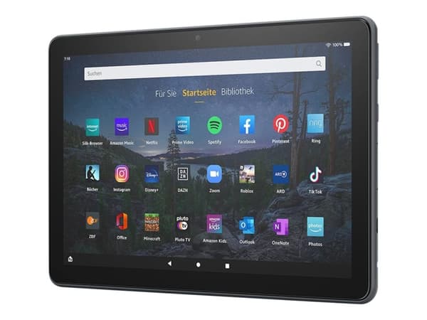 Amazon Fire HD 10 Plus 10.1 32GB 4GB Sort Harmaa