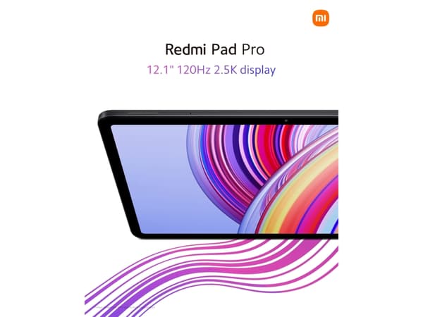 Xiaomi Redmi Pad Pro - Surfplatta - Android 14 - 128 GB - 12.1" Färg-LCD (2560 x 1600) - microSD-kortplats - 5G, 3G, 4G - grafitgrå