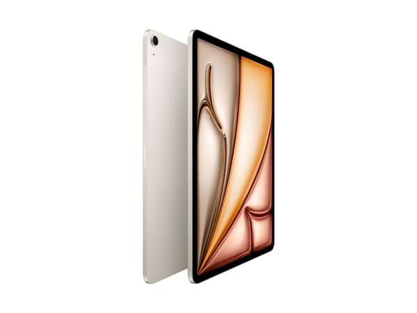 Apple iPad 13-inch Air Wi-Fi 128GB - Starlight, 33 cm (13"), 2732 x 2048 pixels, 128 GB, 8 GB, iPadOS 17, Beige