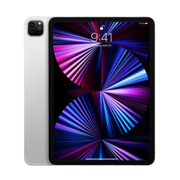 Apple iPad Pro 11" Wi-Fi + Cellular M1 (3rd Gen) 256GB Silver Grade C Refurbished
