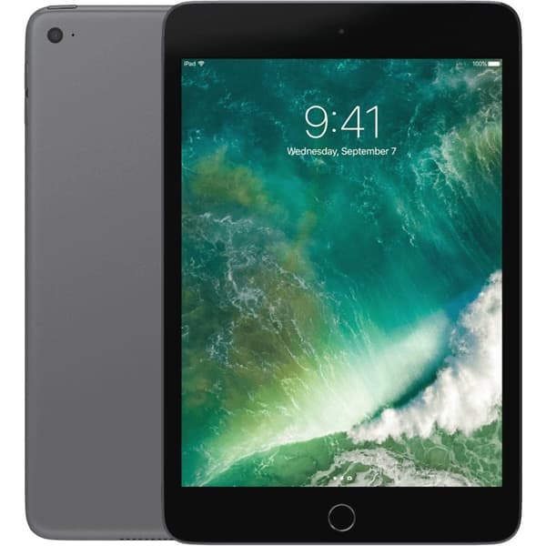 iPad Mini 4 (2015) Space Grey WIFI + Cellular 128GB Klass B (refurbished)