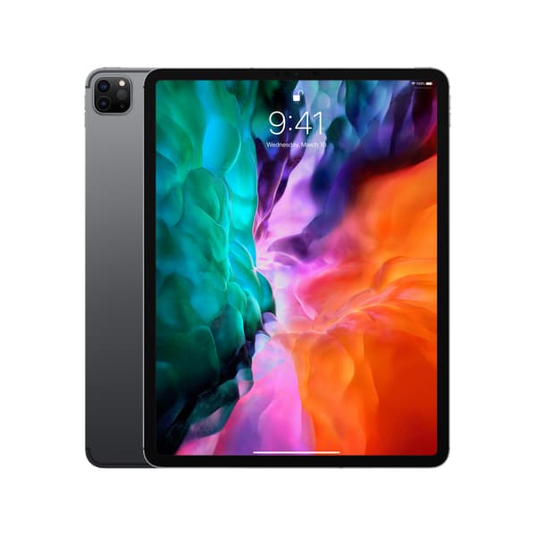 Apple iPad Pro 12.9" Wi-Fi + Cellular (4th Gen) 256GB Space Gray  Grade C Refurbished Grå