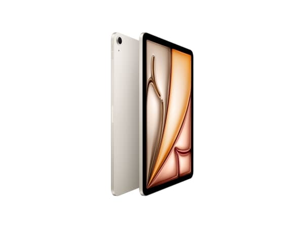 Apple 11-inch iPad Air M2 Wi-Fi - Surfplatta - 128 GB - 11" IPS (2360 x 1640) - starlight