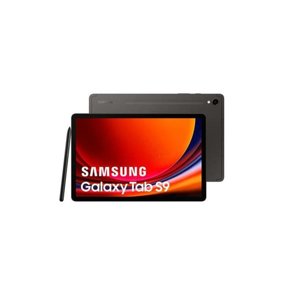 Samsung Galaxy Tab S9 11" Wifi 128 GB Touchscreen Tablet Pack Antracit + Smart Book Cover