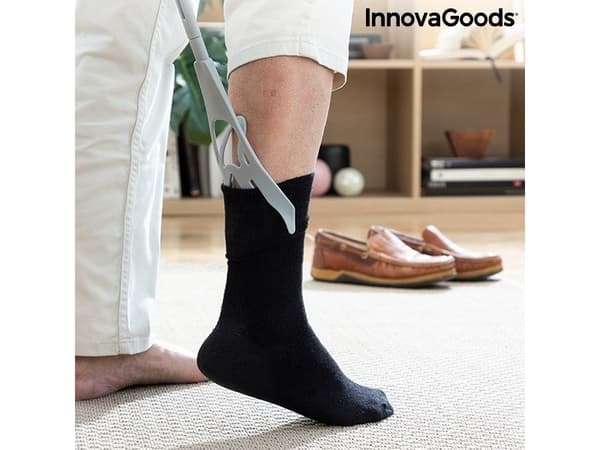 InnovaGoods InnovaGoods sukkien ja kenkien lusikka, jossa on Shoeasy-sukanpoistovetoketju