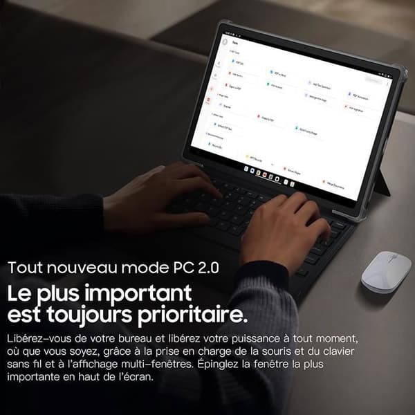 Touch Tablet - Oscal - Pad 80 - 10,51" FHD - Android 14 - 256 GB lagring
