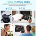 Miniatyrbild 5 av 6: Blackview Tab 70 WiFi Taktile Surfplatta 10.1 tum Android 14 2.4G+5G WiFi 6, RAM 12 GB ROM 64 GB-SD 1 TB 6580mAh - Blå