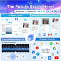 Miniatyrbild 2 av 4: Blackview Tab 70 WiFi Surfplatta 10,1 tum HD+ IPS Android 13 2.4G+5G WiFi 6, RAM 8 GB ROM 64 GB-SD 1 TB 6580mAh - Grå