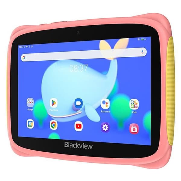 Blackview Tab 3 Kids Android 13 barnsurfplatta 7" 60HZ 4GB+32GB-SD 1TB 3280mAh WiFi pedagogisk rosa surfplatta med K1-tangentbord