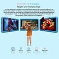 Miniatyrbild 4 av 6: Blackview Tab A5 Kids Pekdator Taktile för Barn Android 14 8" HD+, 9 + 64Go /SD 1TB 5100mAh Rosa Med Barnklocka Z20 Rosa