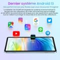 Miniatyrbild 5 av 6: Blackview Tab 30 WiFi Touchskärm 10.1 tum HD+ IPS Android 13Go WiFi 6, RAM 6 Go ROM 64 Go/SD 128 To 5100mAh - Grå