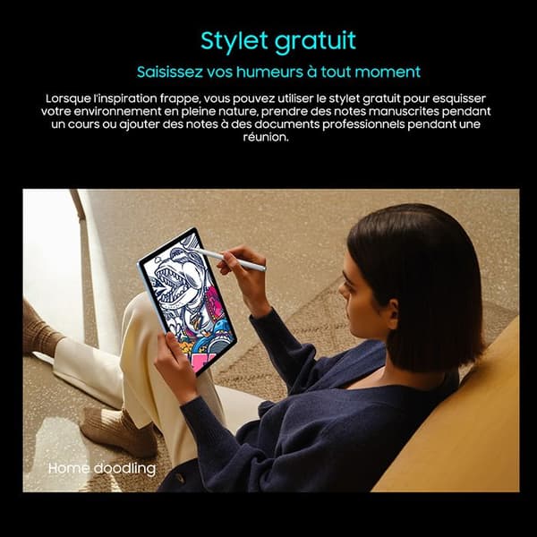 Blackview Tab 16 Pro Touch Tablet 10,95" 16GB+256GB-SD 1TB 7700mAh 13MP+8MP Android 14 Dual SIM Lila Med Airbuds 8 Svart