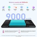 Miniatyrbild 4 av 6: Blackview x Gemini AI 2.0 MEGA 2 WiFi Tablet 12" 90Hz, RAM 36 Go ROM 256 Go/SD 2 To, Android 15 WiFi 6, 9000mAh PC 2.0 - Blå