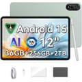 Miniatyrbild 1 av 6: Blackview x Gemini AI 2.0 MEGA 2 WiFi Tablå 12" 90Hz, RAM 36 Go ROM 256 Go/SD 2 To, Android 15 WiFi 6, 9000mAh PC 2.0 - Grön