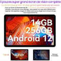 Miniatyrbild 2 av 4: Blackview Tab 16 Touch Tablet 11 tum FHD+ 14GB+256GB-SD 1TB 13MP+8MP 7680mAh Android 12 Dual SIM-TÜV Certified-PC-läge - Grön