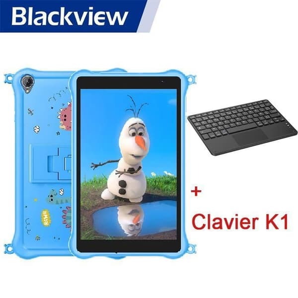 BLACKVIEW Tab 50 Barnsurfplatta 8" HD 6GB+64GB-SD 1TB 5580mAh Android 13 Wifi Föräldrakontroll Blå Med K1-tangentbord