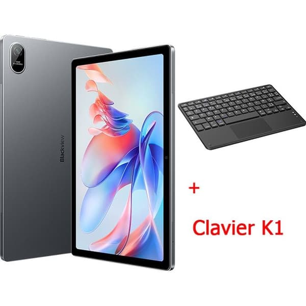 BLACKVIEW Tab 11 Wifi 10,36 tum Touch Tablet 14GB RAM 256GB ROM 8380mAh Grå Med Tangentbord