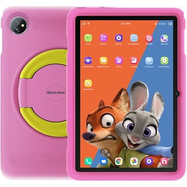 Blackview Tab 8 Kids Kids Pekskärmsplatta 10,1" WiFi 6 Android 12 7GB+128GB-SD 1TB 8MP+5MP 6580mAh Föräldrakontroll - Rosa Rosa