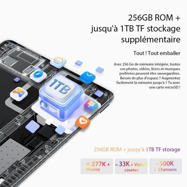 Oscal ELITE1 Touch Tablet 12,1" 2,5K 600Nits Android 14 RAM 24GB ROM 256GB-SD 1TB 8800mAh (33W) PC Mode WPS Free Stylus - Blå
