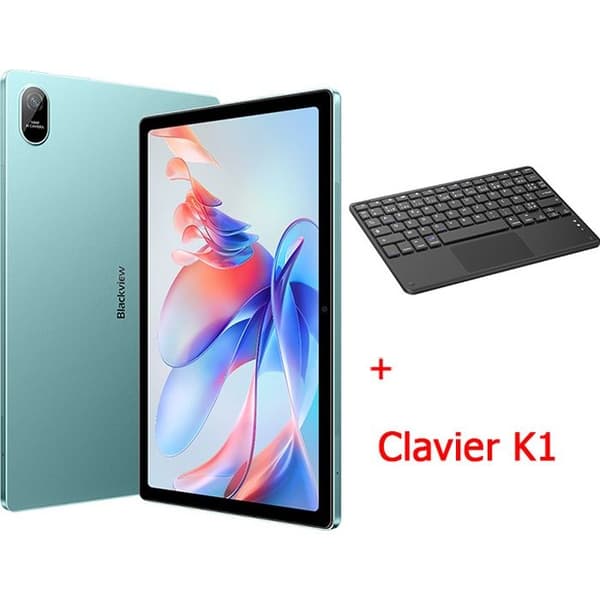 BLACKVIEW Tab 11 Wifi Touchscreen Surfplatta 10,36 tum RAM 14GB ROM 256GB 8380mAh(18W) 16MP+16MP Android 12 Grön med tangentbord