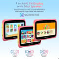 Miniatyrbild 5 av 6: Blackview Tab 3 Kids Touch Tablet för barn Android 13 7" 60HZ 4GB+32GB-SD 1TB 3280mAh WiFi Educational Tablet - Rosa