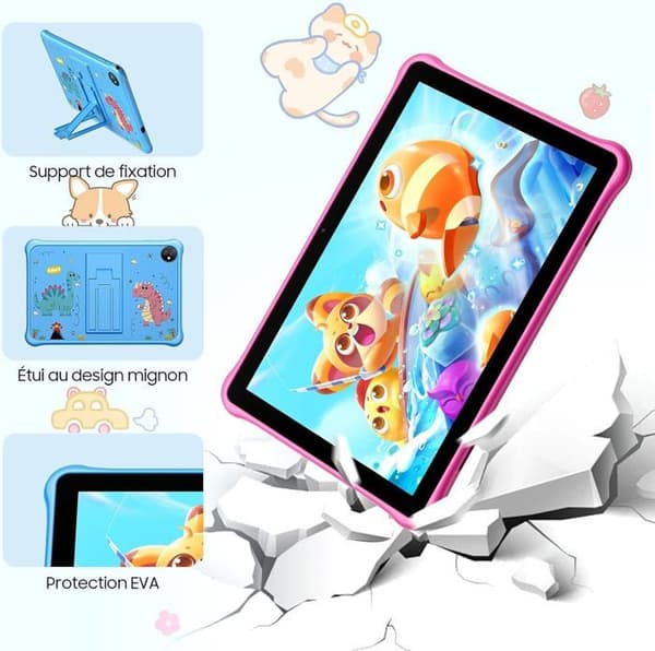 Children's Touch Tablet - Blackview - Tab 30 - Android 13 - 10,1" - 64GB - Rosa
