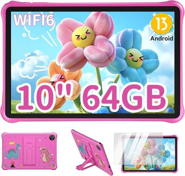 Children's Touch Tablet - Blackview - Tab 30 - Android 13 - 10,1" - 64GB - Rosa