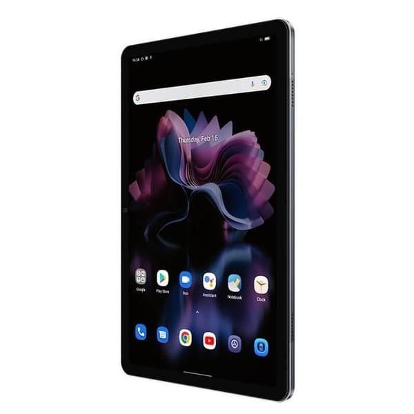 Blackview Tab 16 Pekskärmsplatta 11 tum FHD+ 14GB+256GB-SD 1TB 13MP+8MP 7680mAh Android 12 Dual SIM, TÜV-certifierad, Face ID - Grå