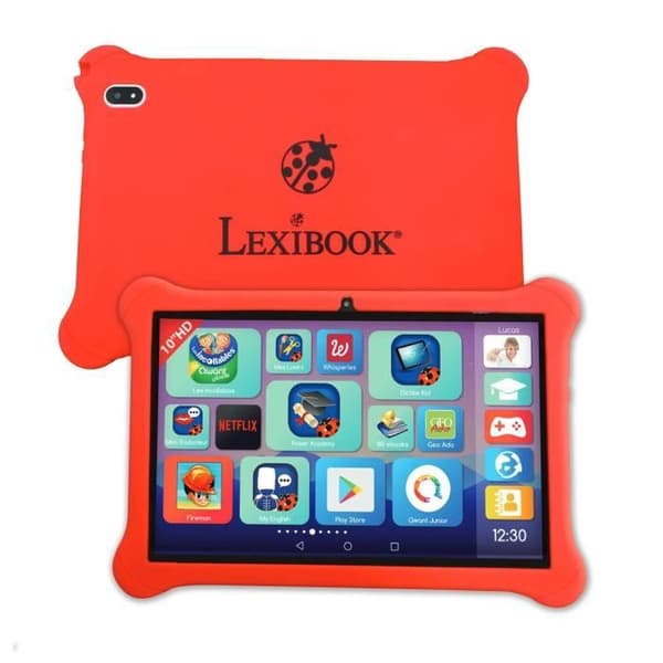 LexiTab® Master 7" edutainment surfplatta - LEXIBOOK - Vit - Wi-Fi - Batteri