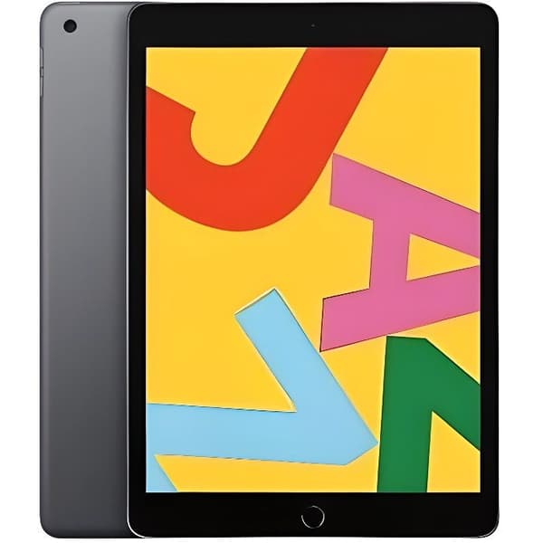 iPad 7 (2019) - 32 GB - Space grey - Renoverad - Bra skick- REFURBISHED