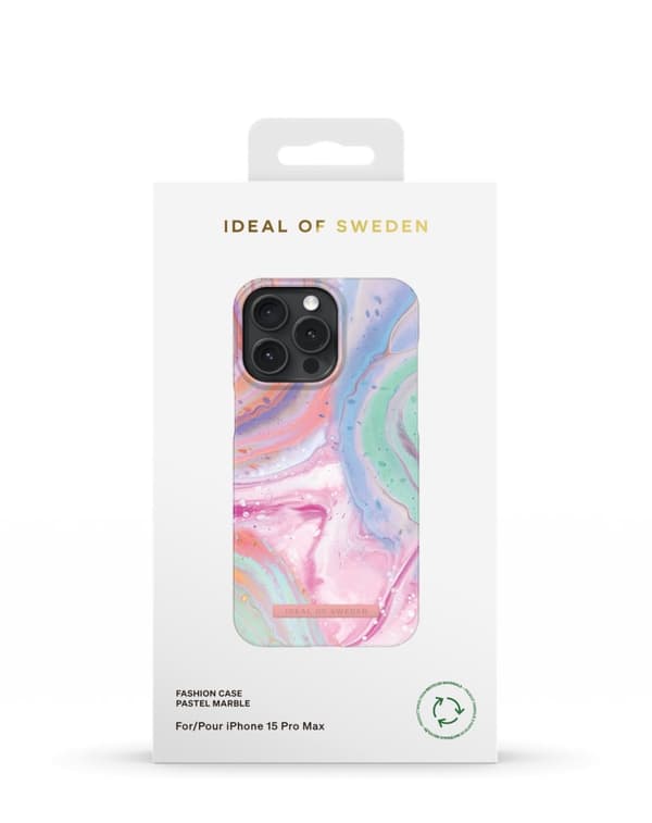 Printed Case iPhone 15 Pro Max Pastel Marble