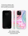 Miniatyrbild 6 av 11: Printed Case MagSafe iPhone 12 / 12 Pro Pastel Marble