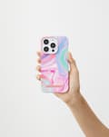 Miniatyrbild 9 av 11: Printed Case MagSafe iPhone 12 / 12 Pro Pastel Marble