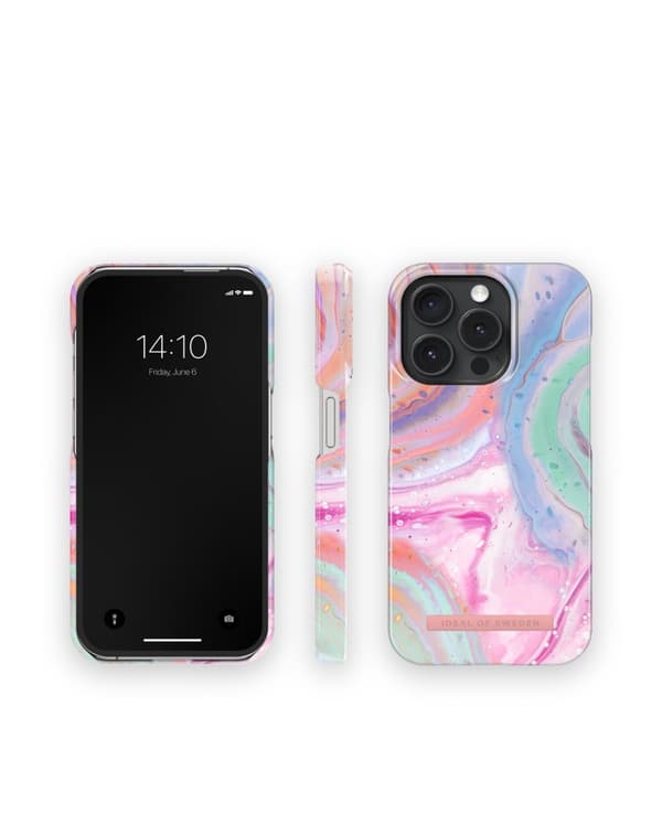 Printed Case MagSafe iPhone 15 Pro Pastel Marble