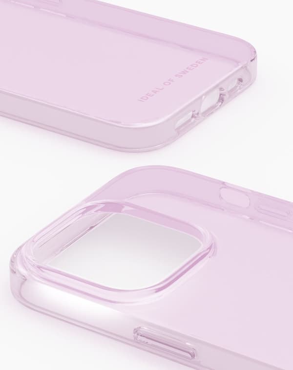 Clear Case iPhone 14 Pro Max Light Pink