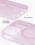 Miniatyrbild 3 av 4: Clear Case MagSafe iPhone 13 / 14 / 15 / 16e Light Pink