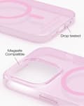 Miniatyrbild 5 av 7: Clear Case MagSafe iPhone 14 Pro Max Light Pink