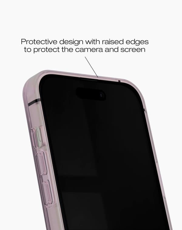 Clear Case MagSafe iPhone 14 Pro Light Pink