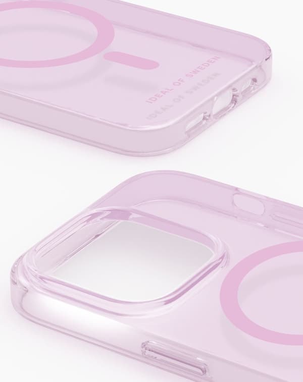 Clear Case MagSafe iPhone 14 Pro Light Pink