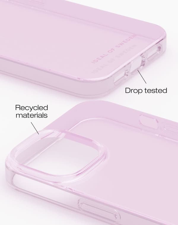 Clear Case iPhone 13 / 14 Light Pink