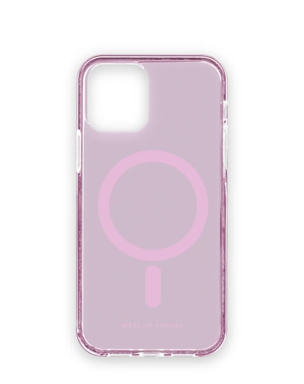 Clear Case MagSafe iPhone 12 / 12 Pro Light Pink