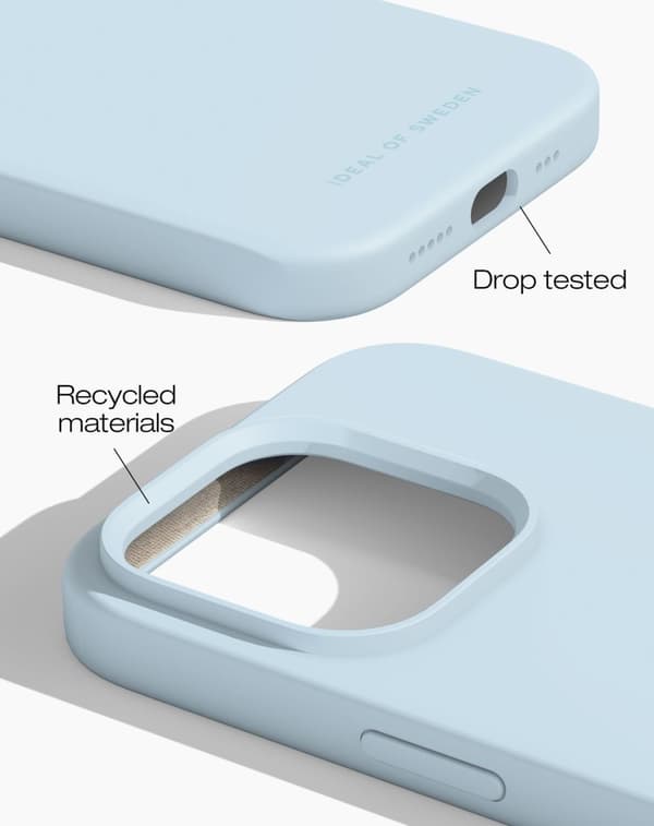 Silicone Case iPhone 14 Pro Light Blue