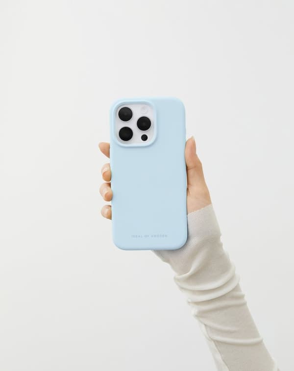 Silicone Case iPhone 14 Pro Light Blue
